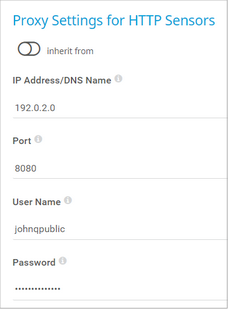 Proxy Settings for HTTP Sensors