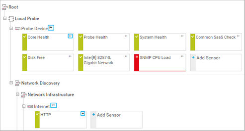 One-Click Favorites in the Device Tree