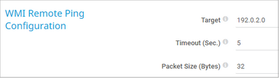 WMI Remote Ping Configuration